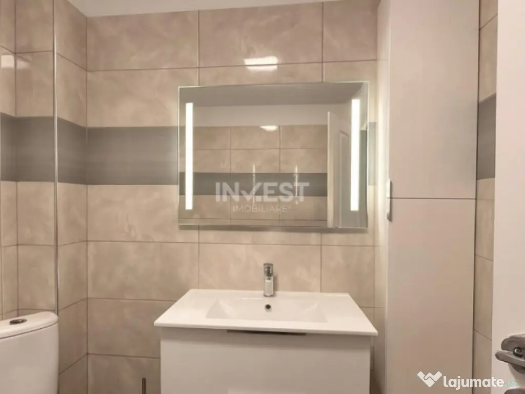 Apartament cu 2 camere decomandat în bloc nou, etaj 1, mobi 