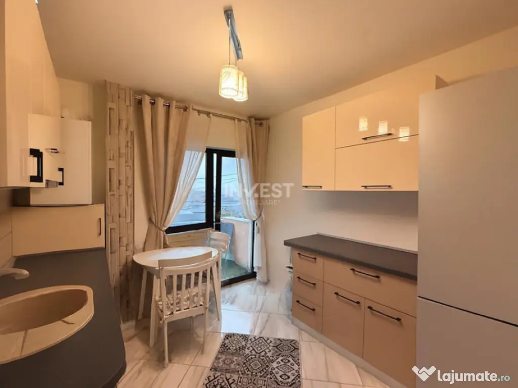 Apartament cu 2 camere decomandat în bloc nou, etaj 1, mobi 
