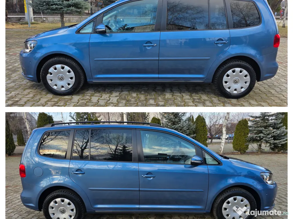 VW Touran 7 locuri 2011 1.6 TDI 105 CP euro 5 / RATE fara avans 