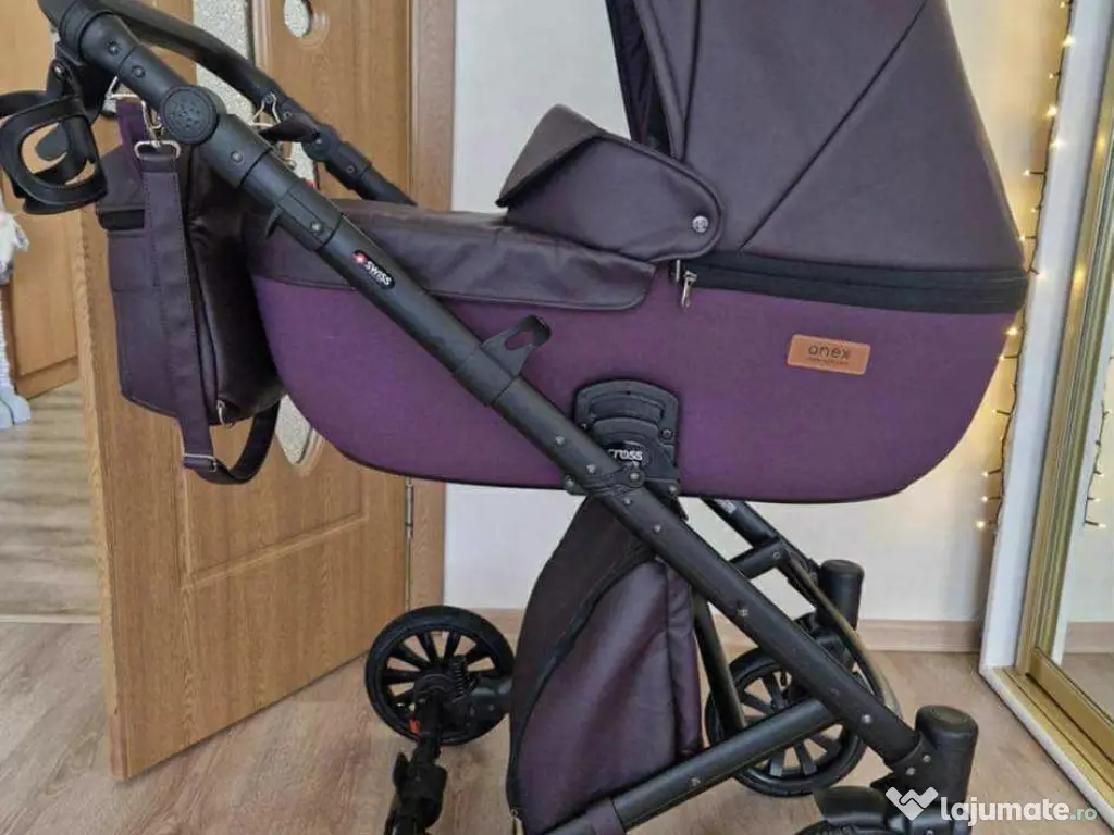 Vând cărucior copii Anex-cross 2 în 1 landou +parte sport 