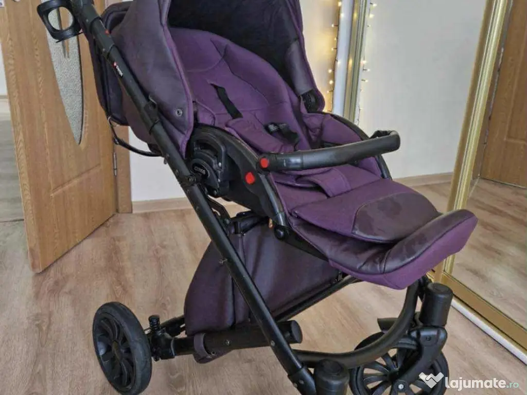 Vând cărucior copii Anex-cross 2 în 1 landou +parte sport 