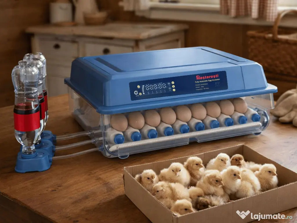 Incubator 64 ouă profesional automat smart Rico 