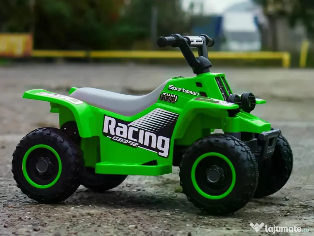 ATV electric pentru copii, Kinderauto BBH-029 35W 6V cu telecomanda Green 