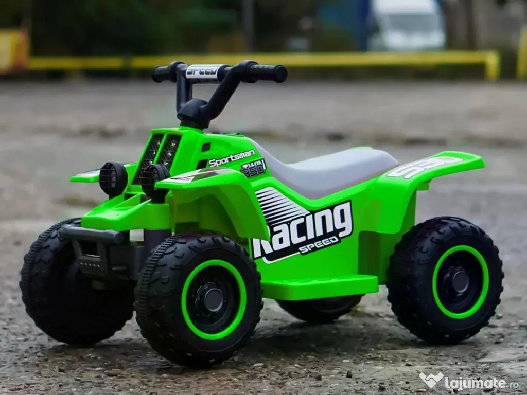 ATV electric pentru copii, Kinderauto BBH-029 35W 6V cu telecomanda Green 