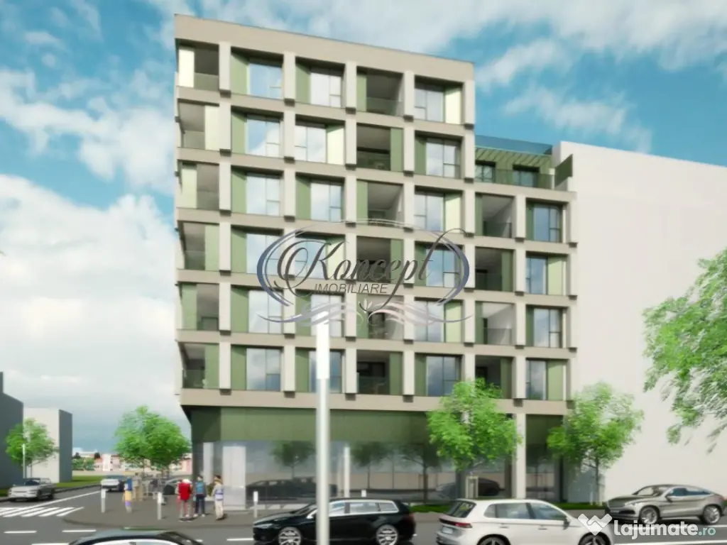 Apartament nou cu 2 balcoane in Marasti 