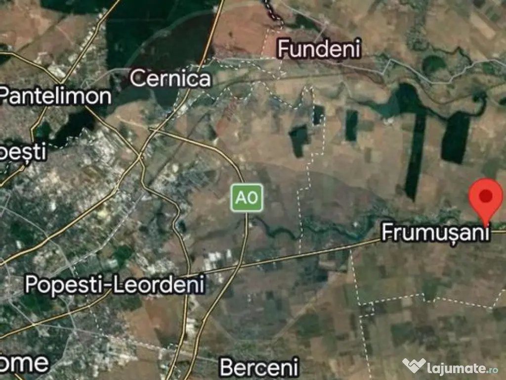 Vanzare teren Cernica/Pasarea - Strada Albiei 