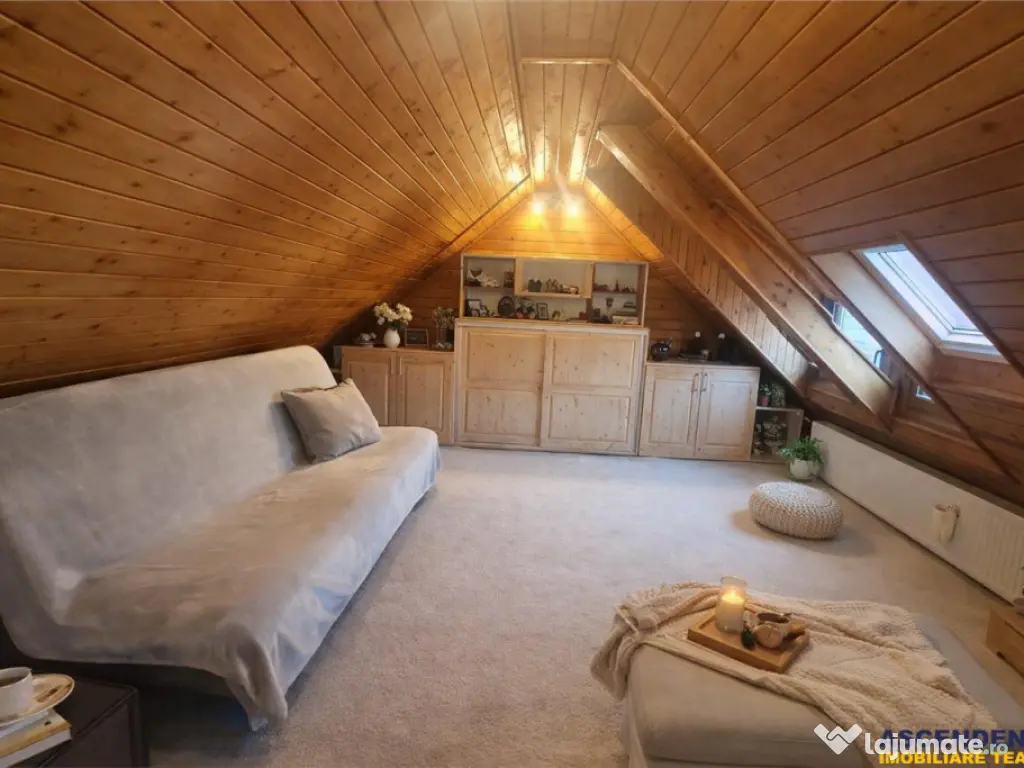 Casa situata central, cu un echilibru remarcabil intre tradi 