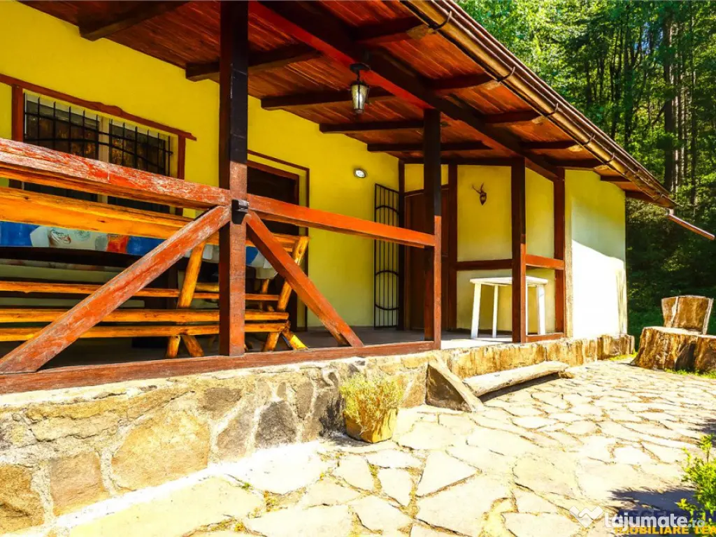 Tur 3D!Cabana de vacanta,zonare valoroasa, cu teren de 2.100