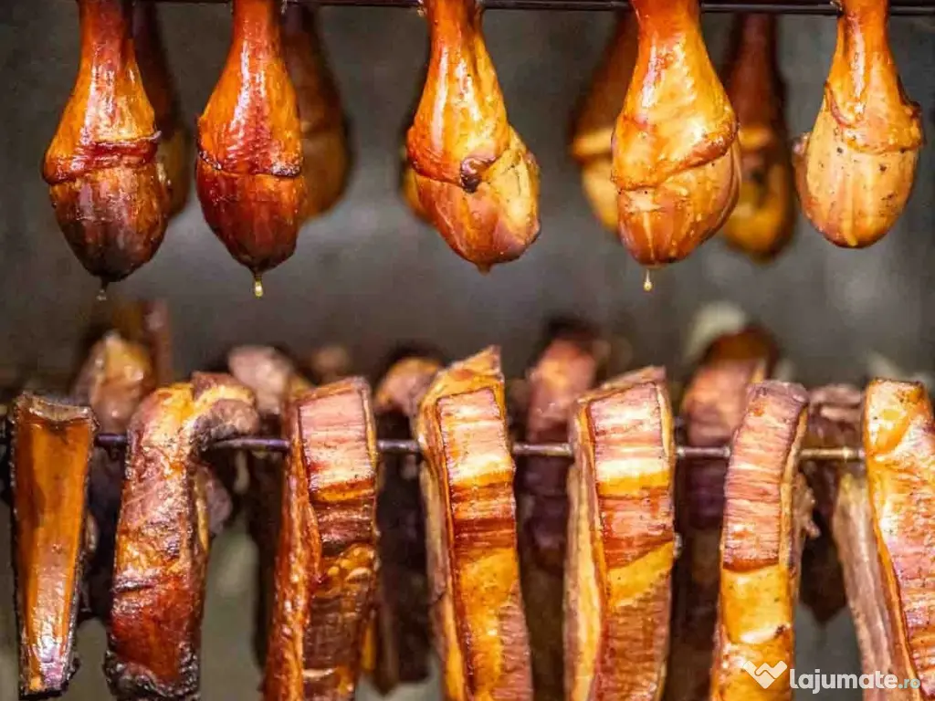 Afumatoare Carnat Carne Branza Peste Alimente Clisa Geam 80x30x40cm 