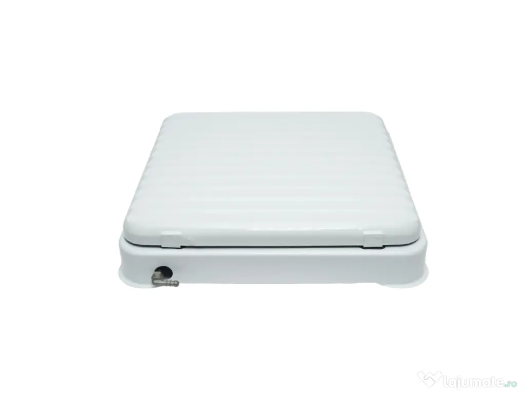 Plita Aragaz Mini 4 Ochiuri Arzator Gaz Camping Bucatarie Emailat Alb 