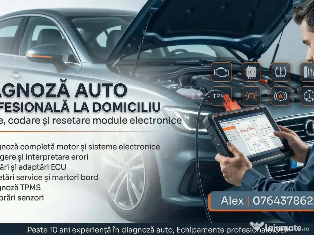 Diagnoza Auto Profesionala Buzau Tester auto Buzau
