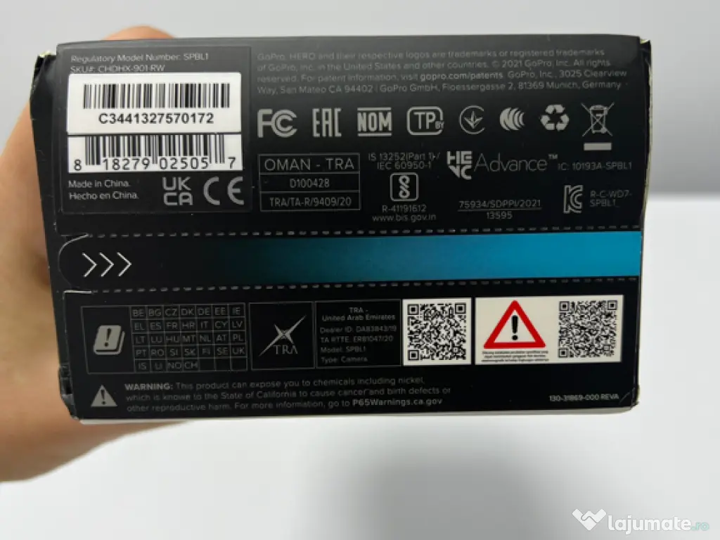 Camera video GO Pro Hero 9 