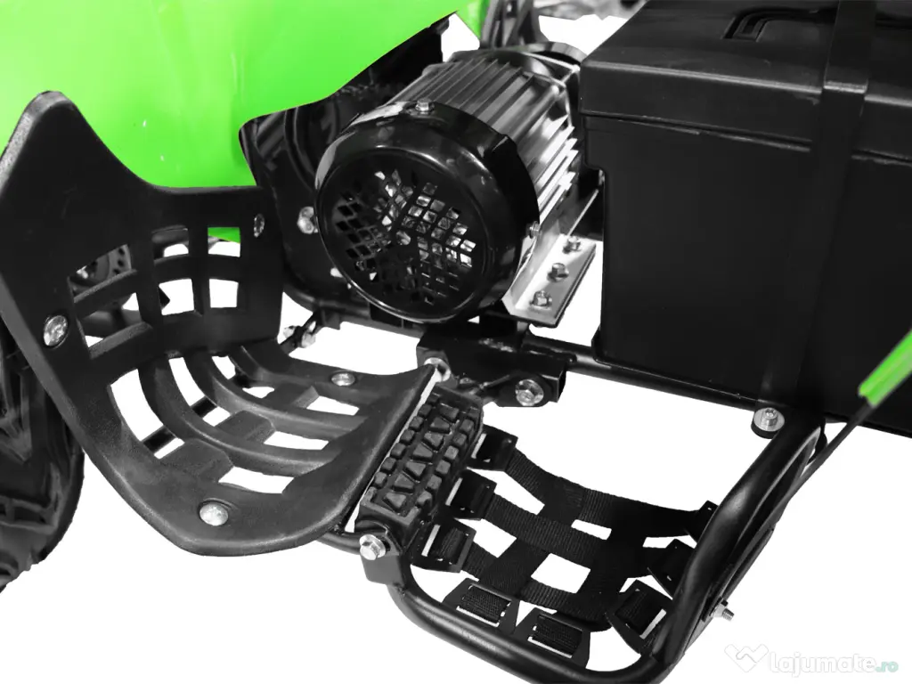 ATV electric NITRO ecoWarrior 1000W 48V 20Ah, roti 7 inch Rosu 