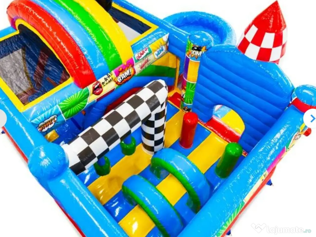 Tobogan Castel gonflabil folosit doar 3 luni