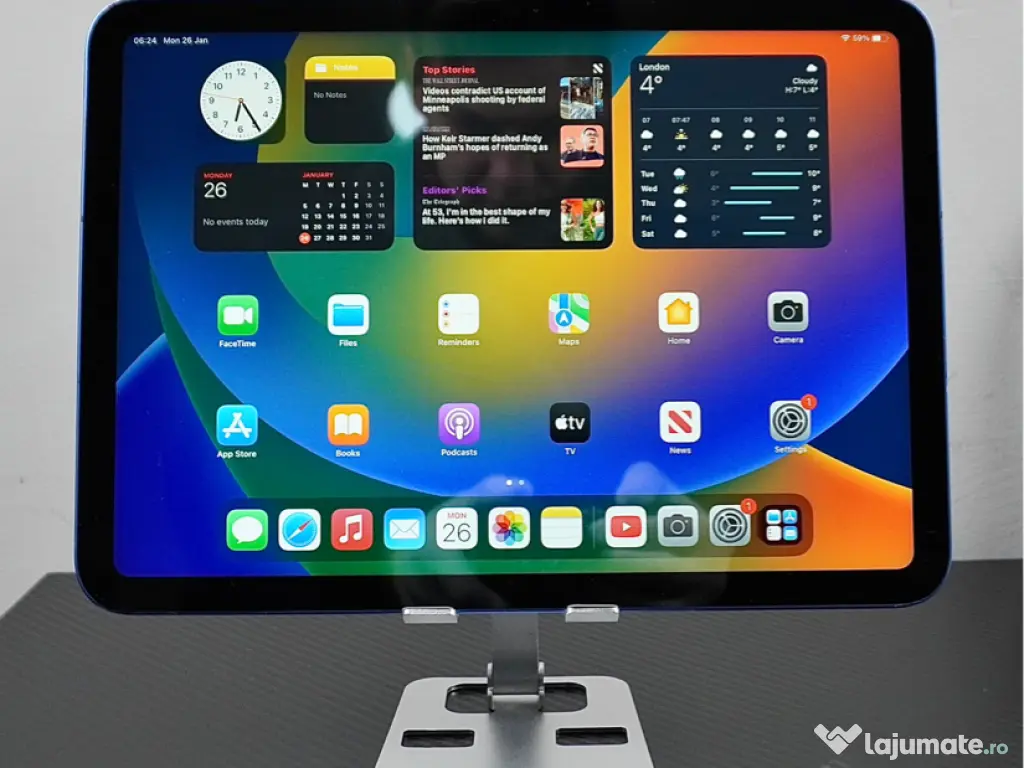 Apple iPad (Gen 10) 2022 - Wi-Fi + Cellular (4G/5G) BH 97%