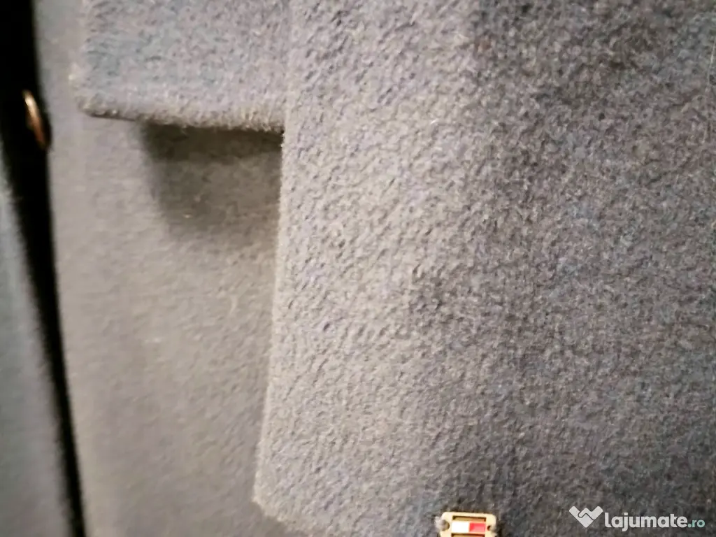 Palton bleumarin Tommy Hilfiger 