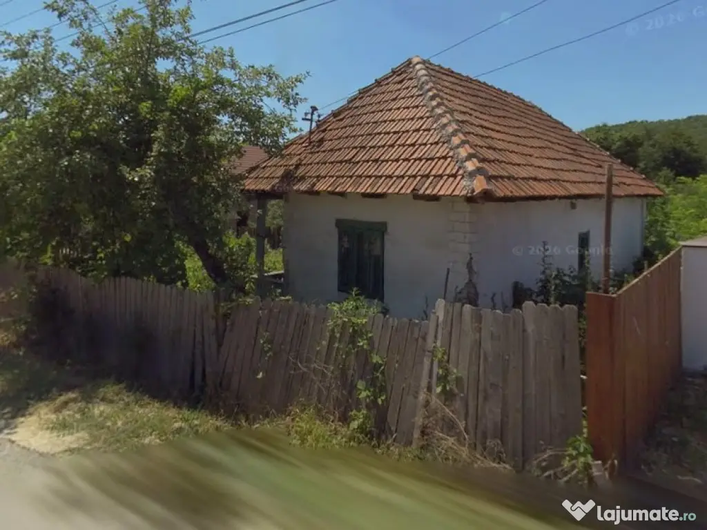 Vând casă și teren 1.549 mp în Brădet, com. Mătăsari