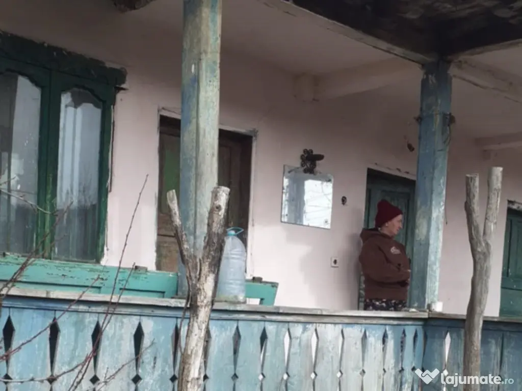 Vând casă și teren 1.549 mp în Brădet, com. Mătăsari