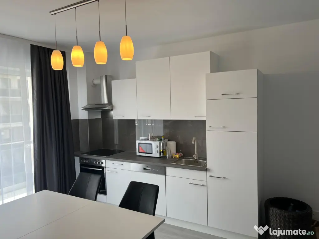 Inchiriez apartament nou cu 2 camere, complet mobilat, in Oradea