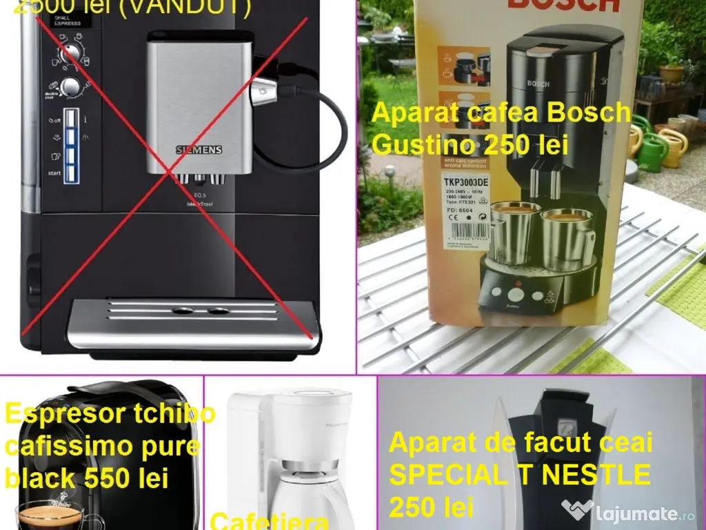 Siemens EQ 5 Bosch Tchibo Rowenta Nestle