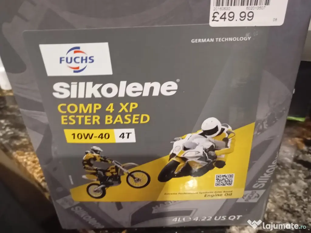 Ulei Fucks Silkolene 4L 10W-40 4T