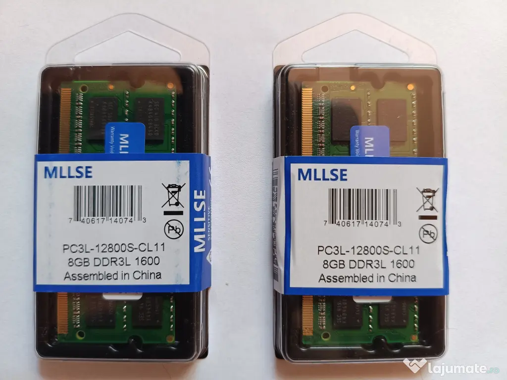 Memorie RAM Laptop SODIMM Samsung MLLSE DDR3L 1x8GB, 1600MHz - NOU / SIGILAT