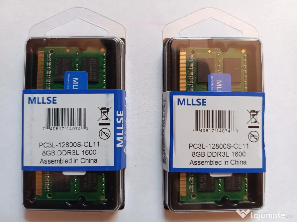 Memorie RAM Laptop SODIMM Samsung MLLSE DDR3L 1x8GB, 1600MHz - NOU / SIGILAT 
