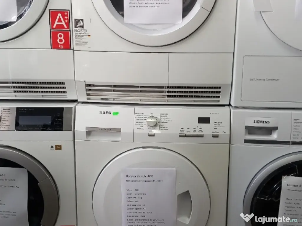 Uscatoare AEG cu POMPA DE caldura, import Germania 