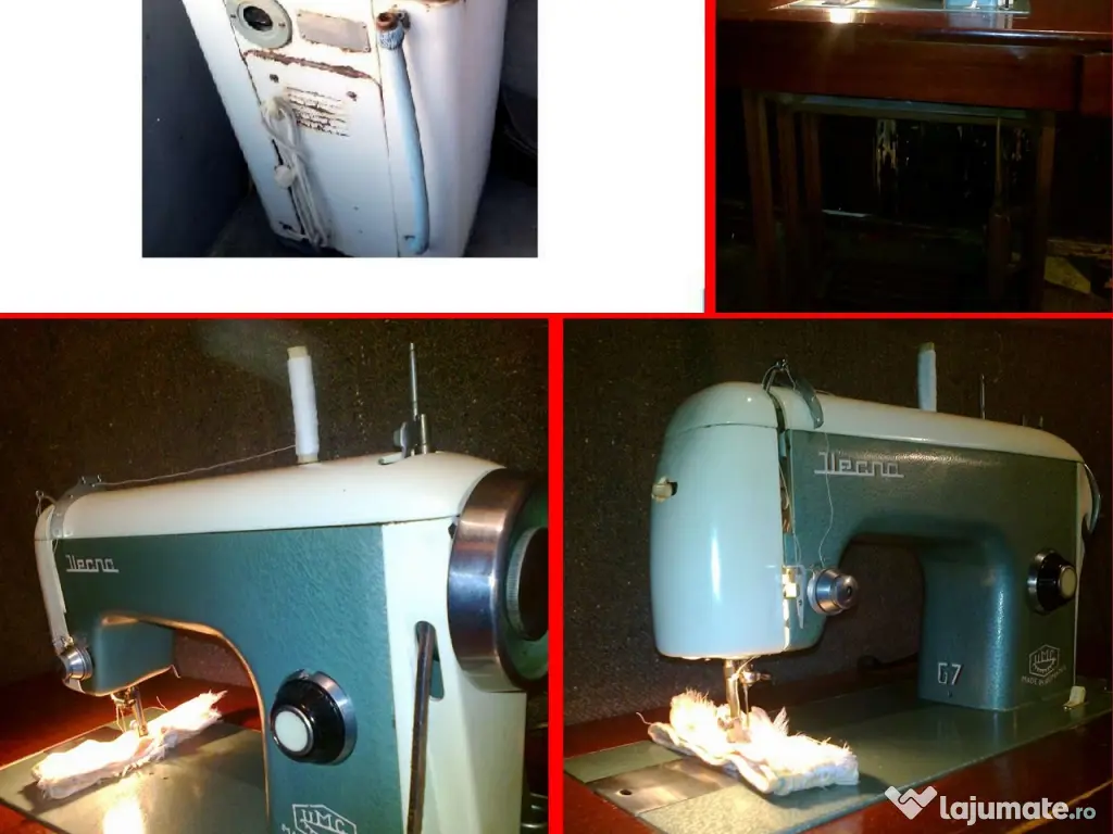 Masina de spalat albalux 4 si masina de cusut ileana 