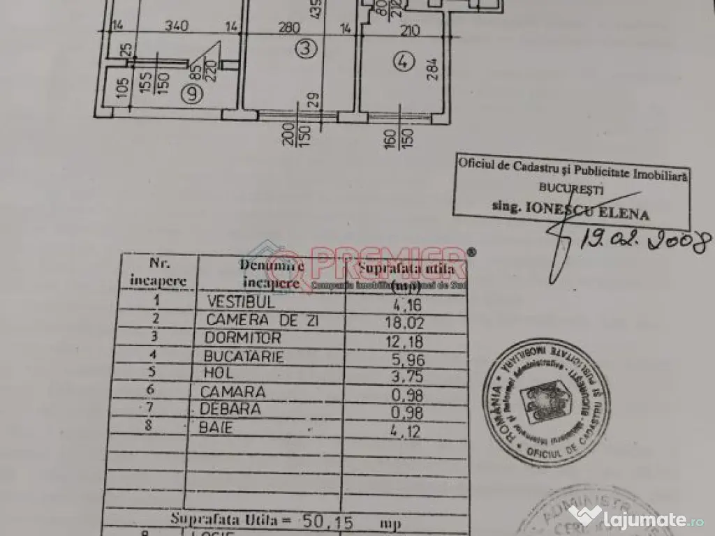 Apartament 2 camere, renovat - Turnu Măgurele