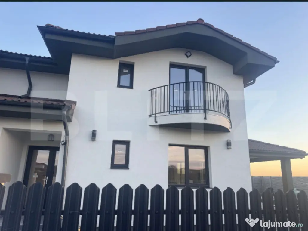 Duplex P+1E la cheie in Recas, 83mp utili si 309 mp teren 