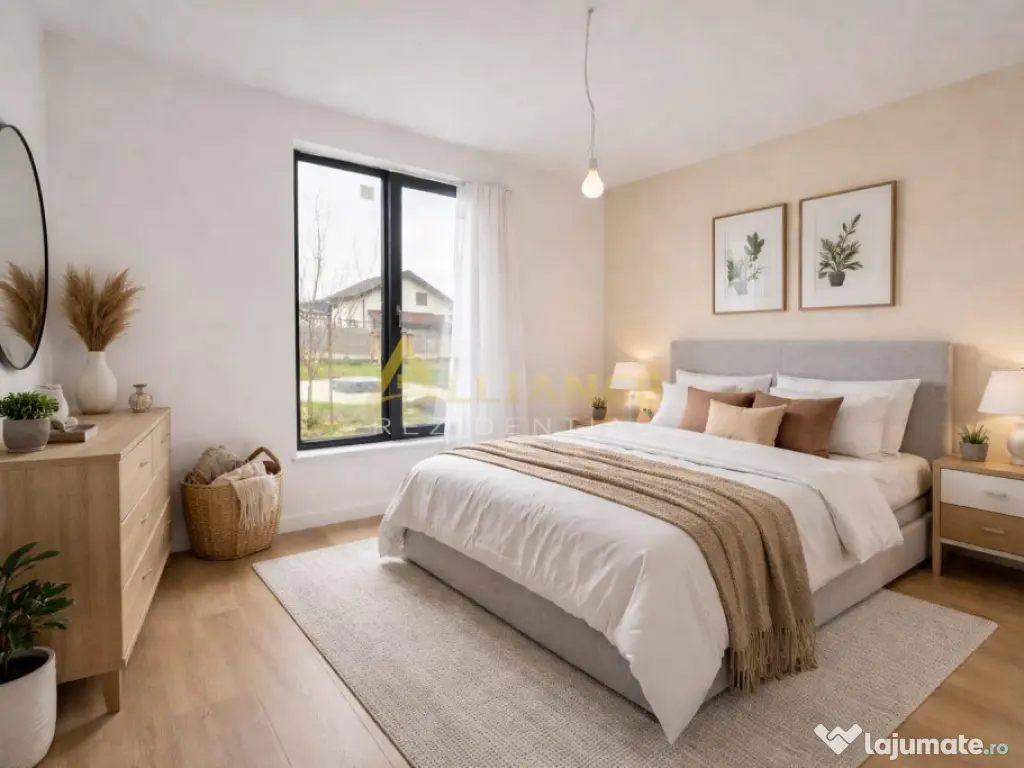 Casa individuala- 4 camere - 2 bai- incalzire pardoseala 