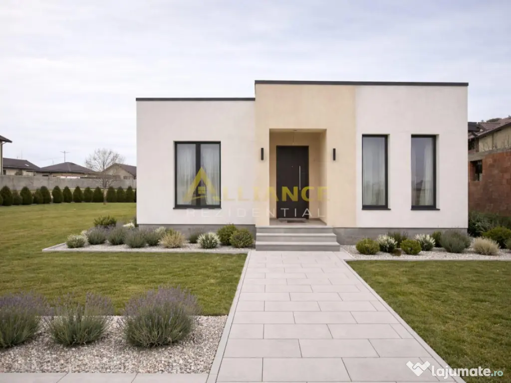 Casa individuala- 4 camere - 2 bai- incalzire pardoseala 