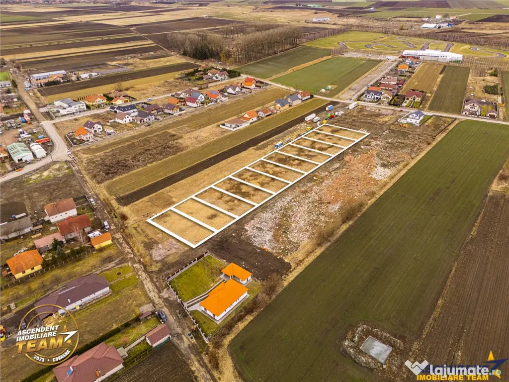FILM! Terenuri intravilane de 680mp de , cu utilitati, Targu