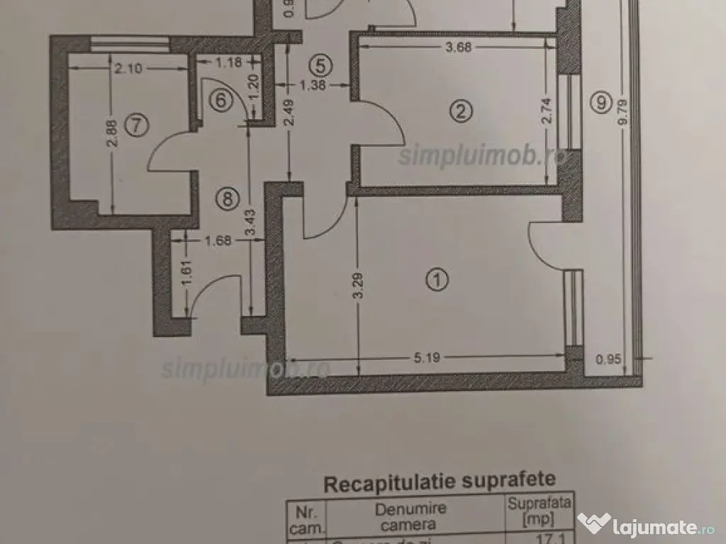 Decomandat Renovat 3 Camere Pantelimon 