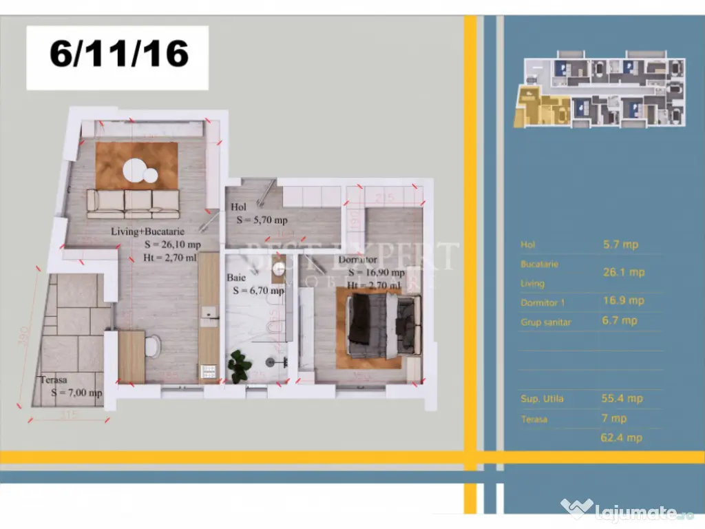 2 Camere Ideal Investitie -10 min STB/Zona linistita 