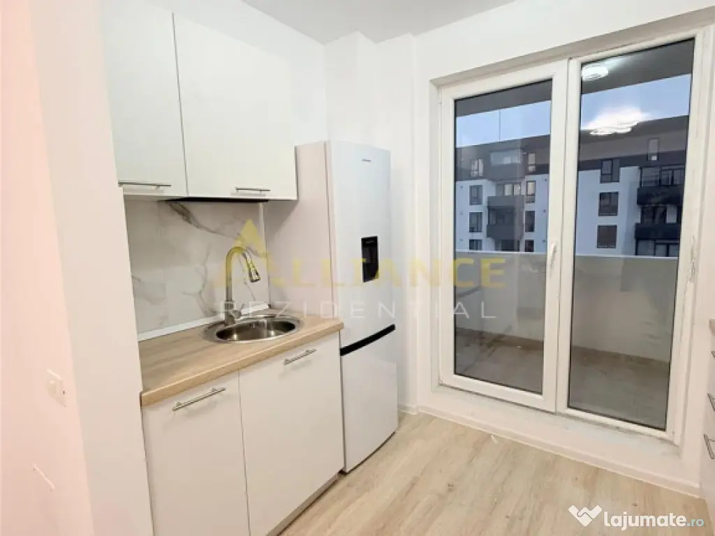 2 camere luminos - mobilat si utilat - parcare subterana ! 