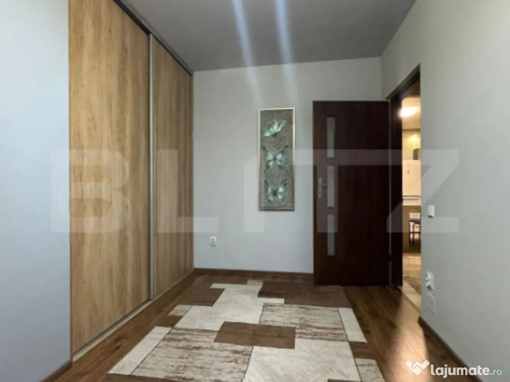 Apartament 3 camere, 60mp, 2 balcoane, etaj intermediar, Som 