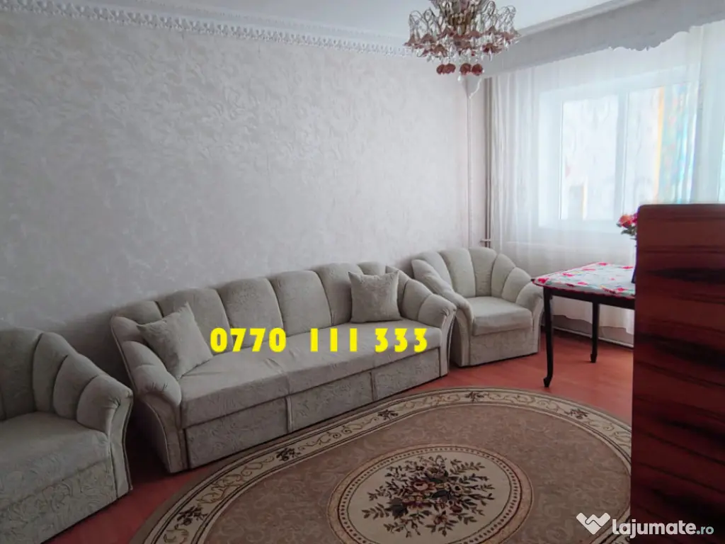 Apartament 3 camere, comfort 1 decomandat, zona Scolilor. Et