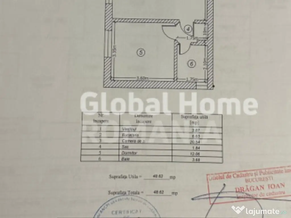 Apartament 2 camere 49MP | Baneasa | Loc de parcare | Mobila