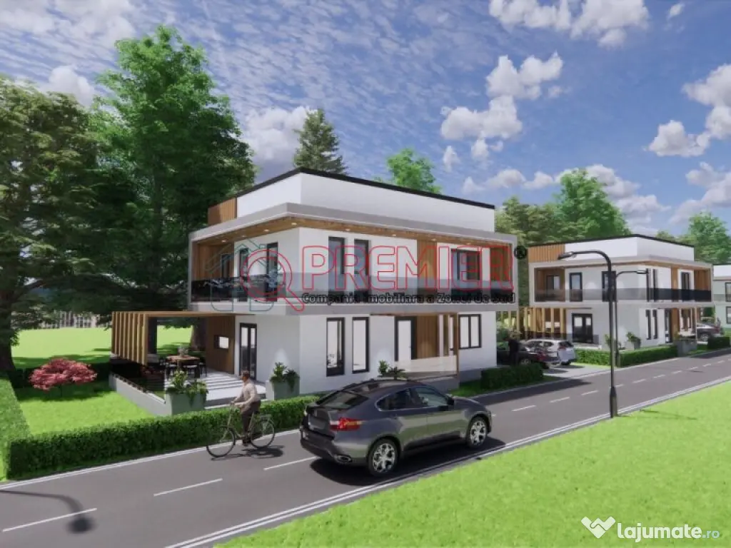 Jilava - Finisaje La Alegere - Curte individuala - Ansamblu