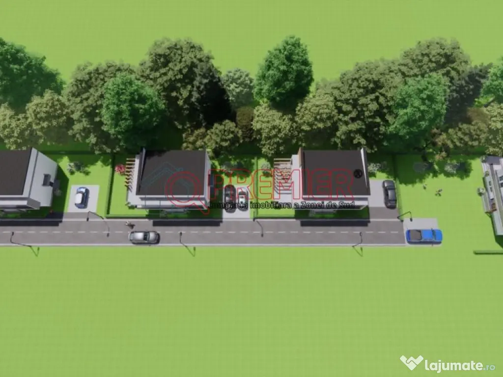 Jilava - Finisaje La Alegere - Curte individuala - Ansamblu