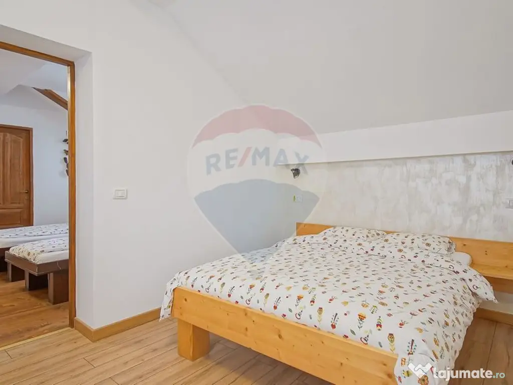 Cabana la Flo, 8 cam,P + M, teren 888 mp oportunitate de ...