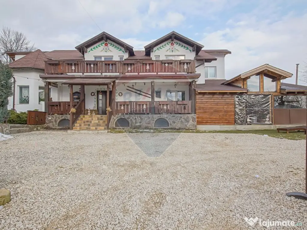 Cabana la Flo, 8 cam,P + M, teren 888 mp oportunitate de ...