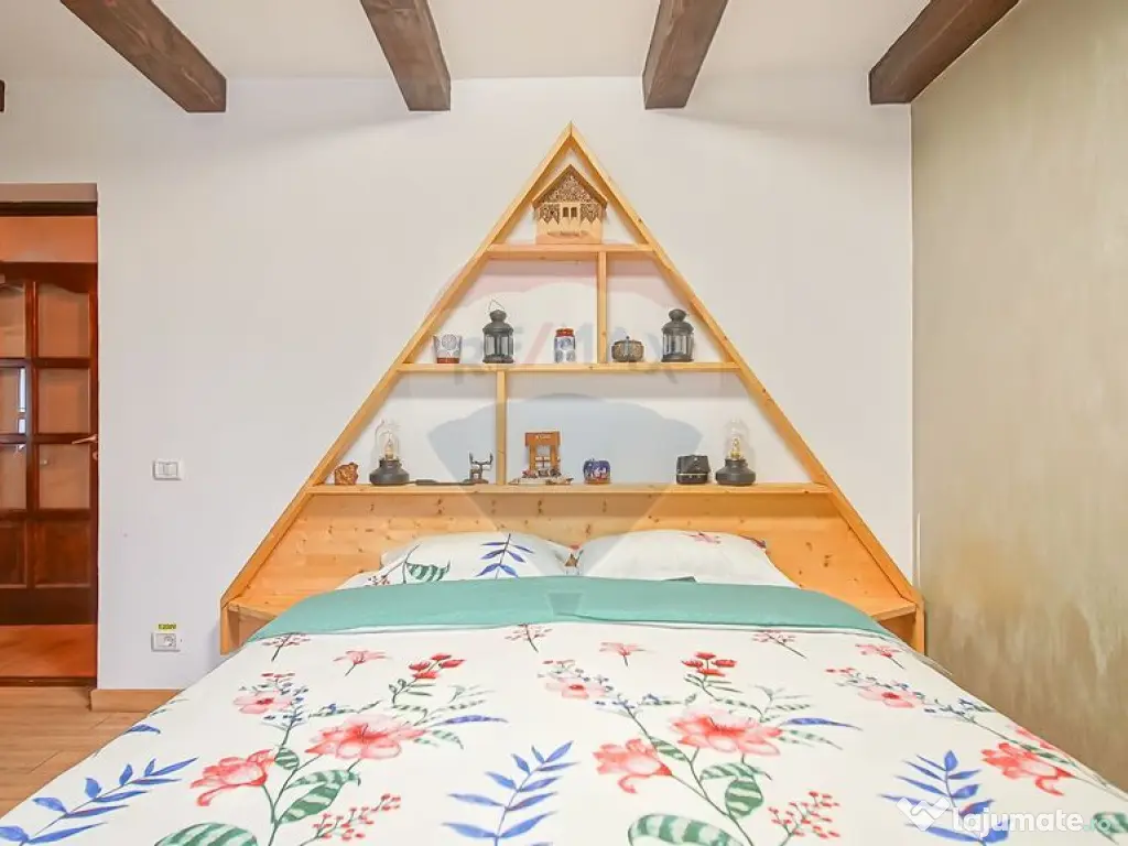 Cabana la Flo, 8 cam,P + M, teren 888 mp oportunitate de ...