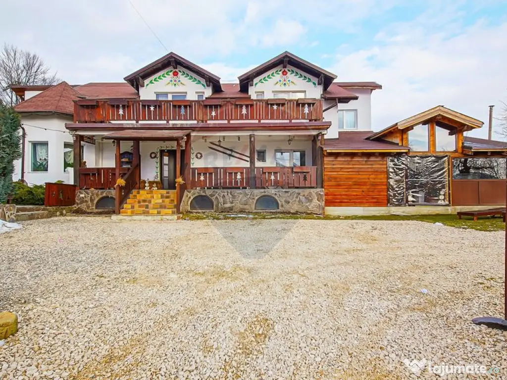 Cabana la Flo, 8 cam,P + M, teren 888 mp oportunitate de ... 