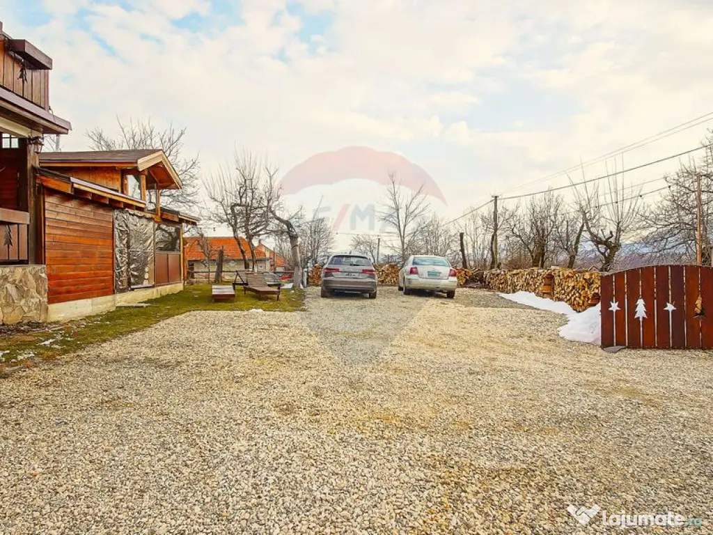 Cabana la Flo, 8 cam,P + M, teren 888 mp oportunitate de ... 