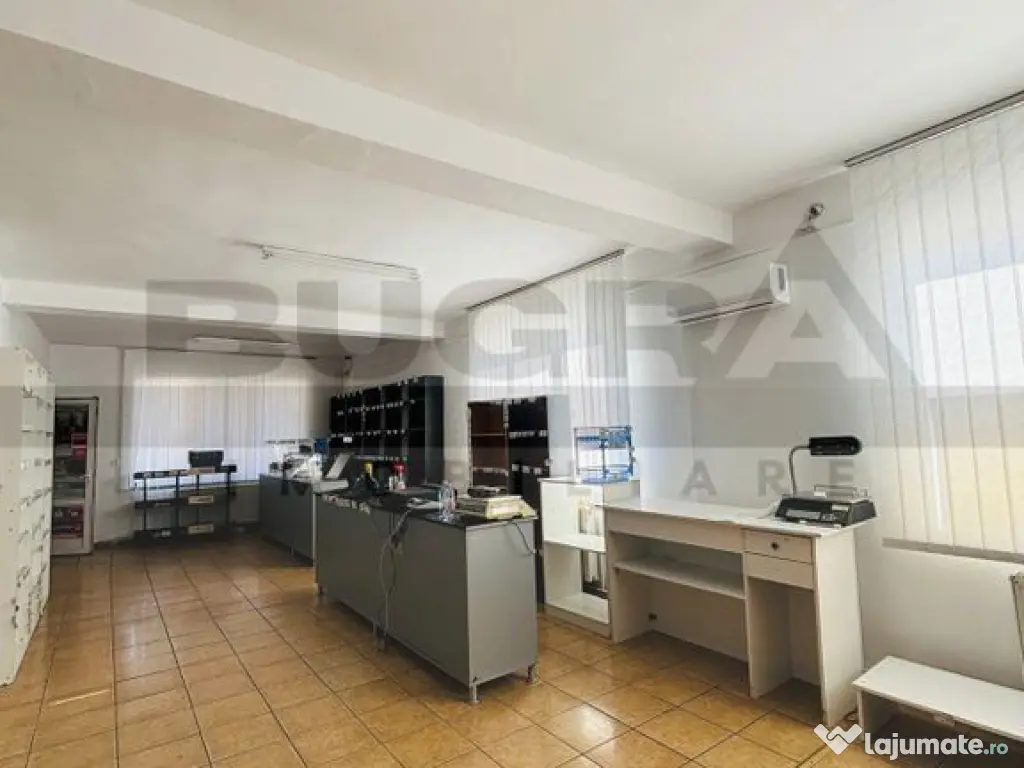 Spatiu comercial 90 mp, 2 cai de acces, parcare, zona str... 