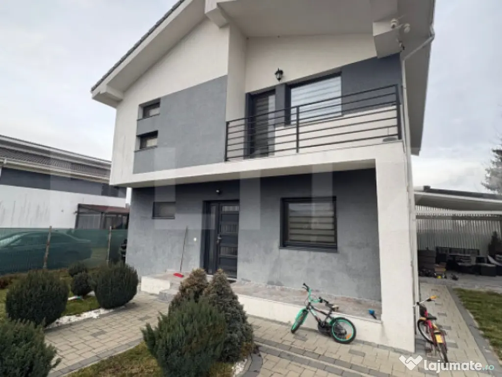 Casa Individuala, 4 camere, 120 mp + 500 mp teren - Bistrita 