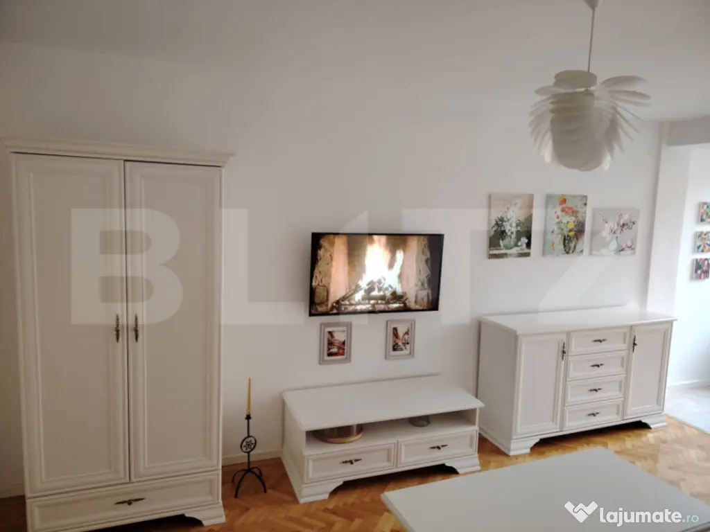 Apartament 2 camere cu curte, complet renovat & mobilat – 